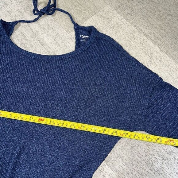 Gilly Hicks for Hollister, Long Sleeve Shorts Romper Outfit in Navy, Women’s XS - Picture 7 of 12